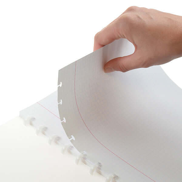 Atoma Classic Colours Polypropylene Cover Disc-Bound Refillable Notebook 195 x 210 - Image 9
