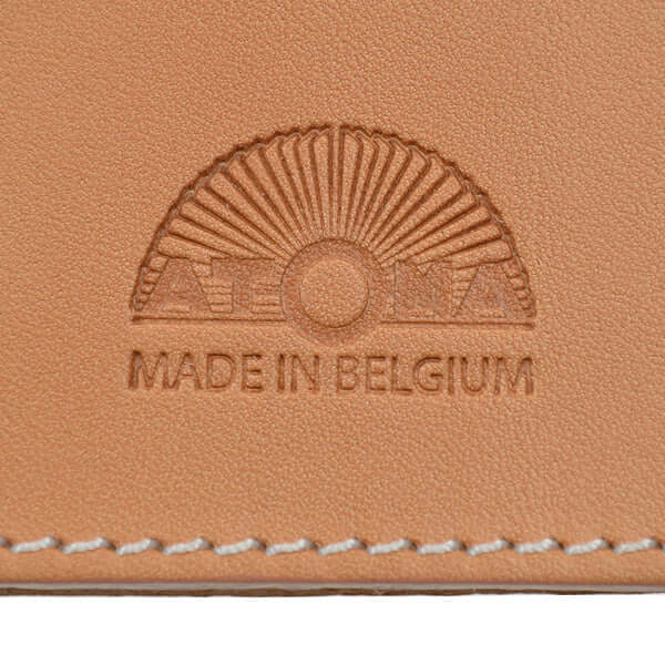 Atoma Pur Disc-Bound Refillable 165 x 210 Notebook Natural Leather - Image 9