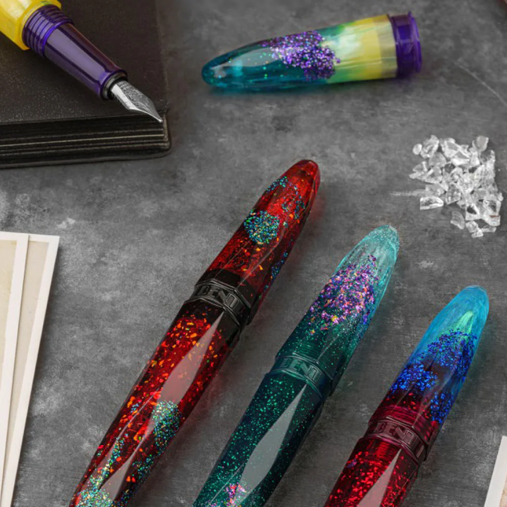Benu Briolette Fountain Pen Amethyst Tide - Image 5