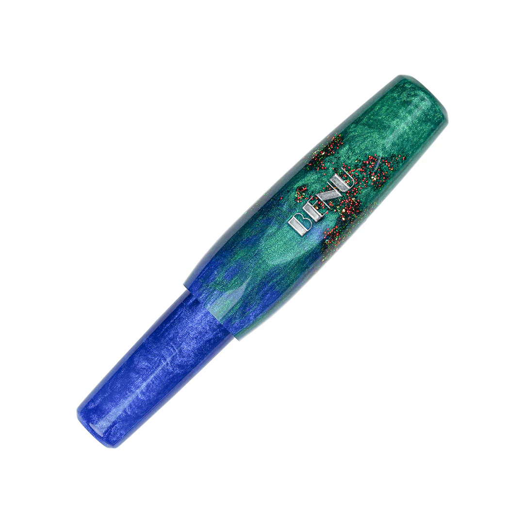 Benu Pixie Pocket Fountain Pen Emerald Sea - Image 3