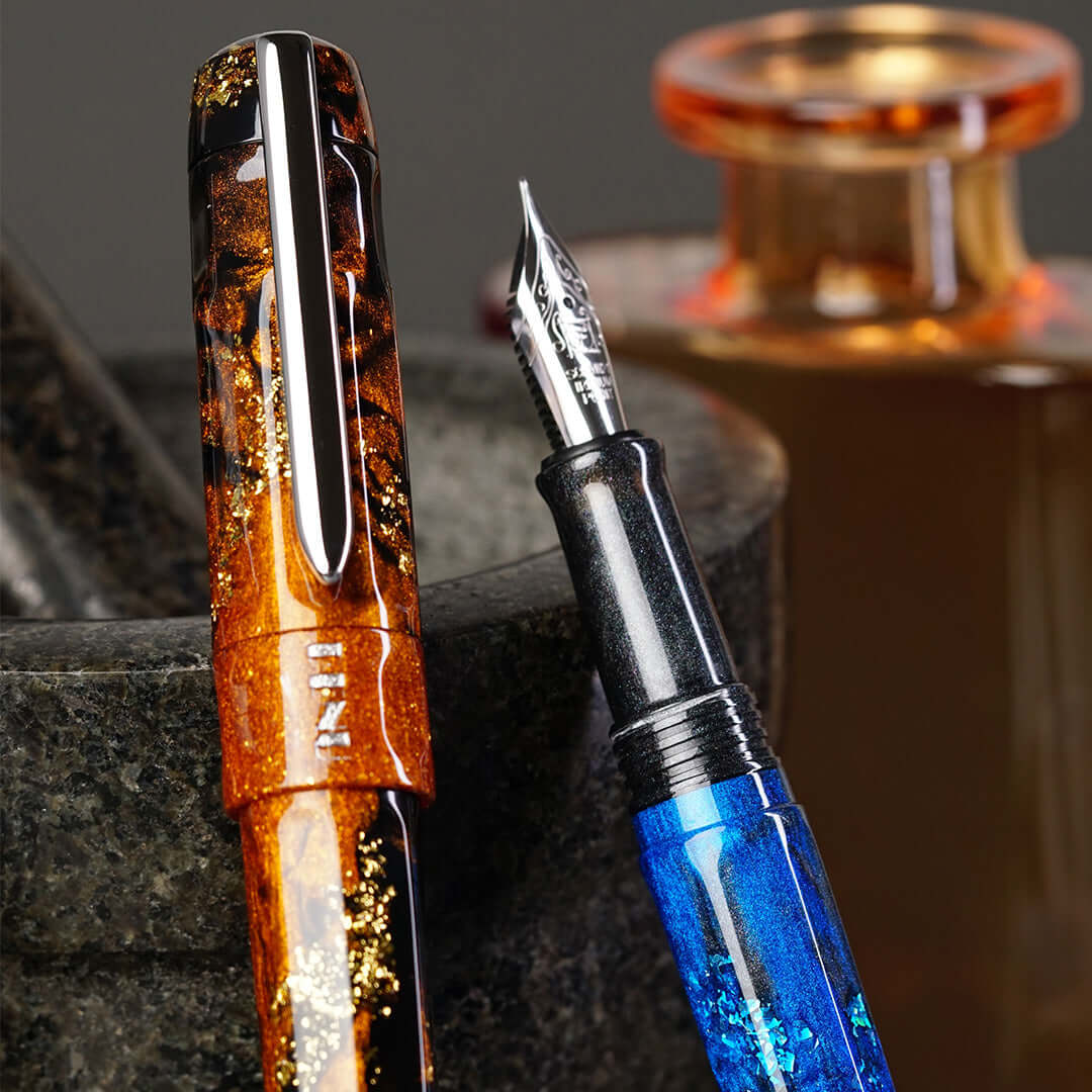 Benu Talisman Fountain Pen Hawk's Eye - Image 4