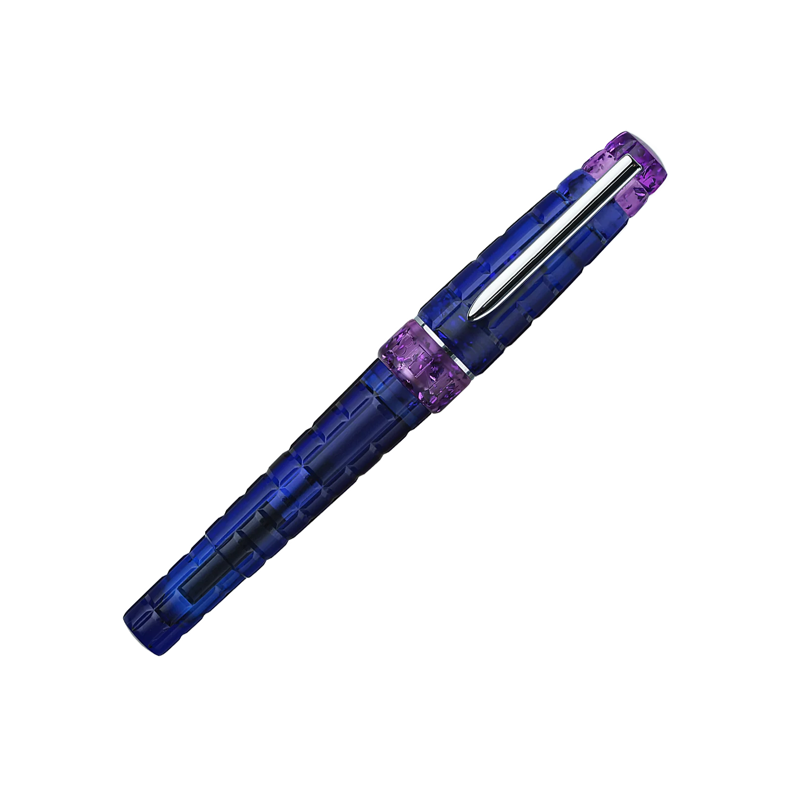 Benu Tessera Fountain Pen Tanzanite - Image 2