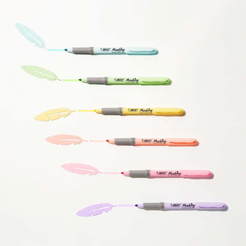 BIC Highlighter Pen Pastel Set of 4 - Image 3