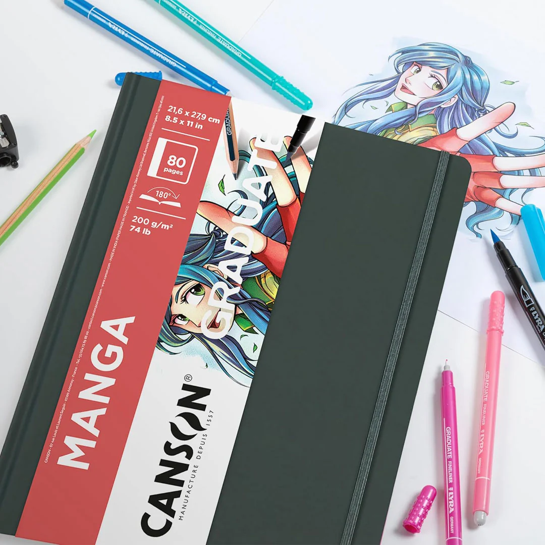 Canson Graduate Manga Art Book 8.5 x 11in - Image 2