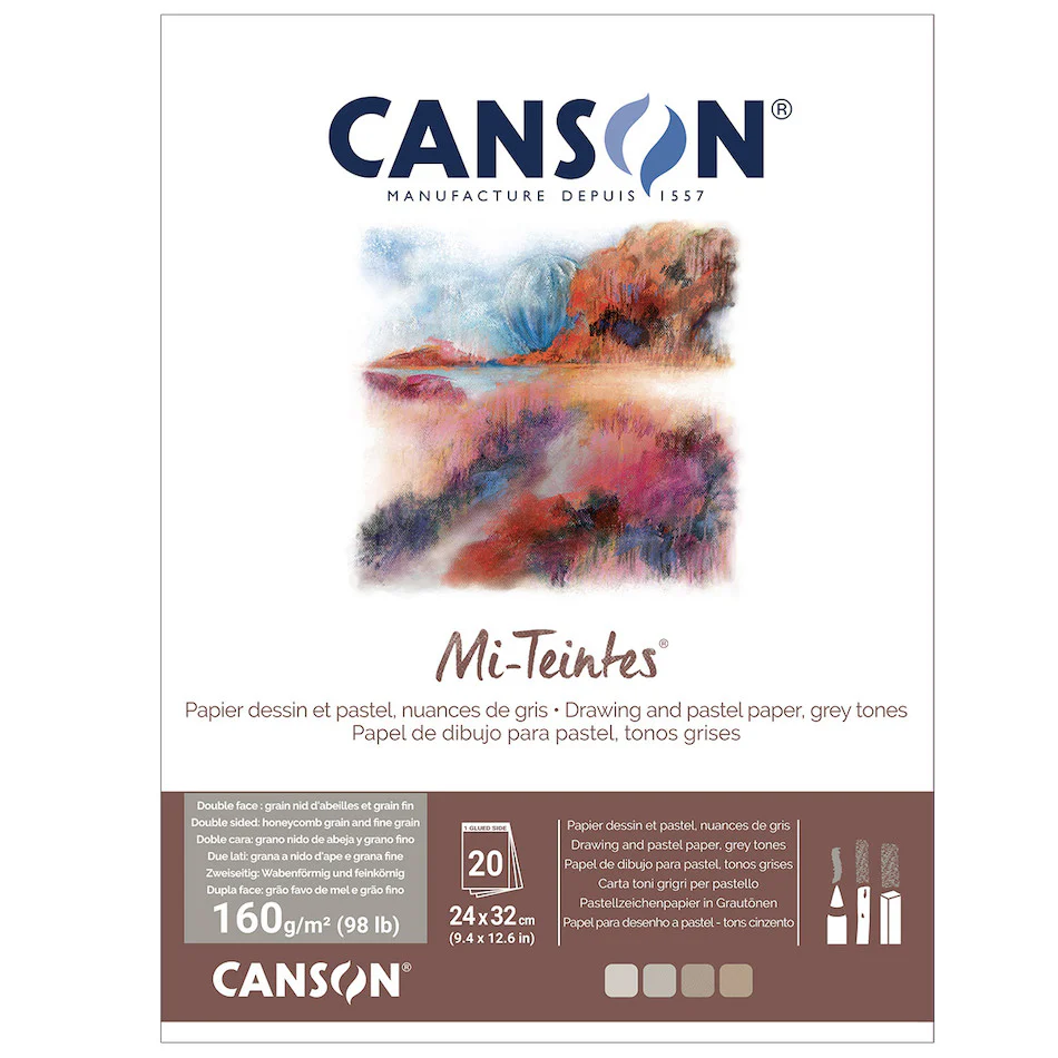 Canson Mi-Teintes Pastel Craft Pad 24 x 32 - Image 3