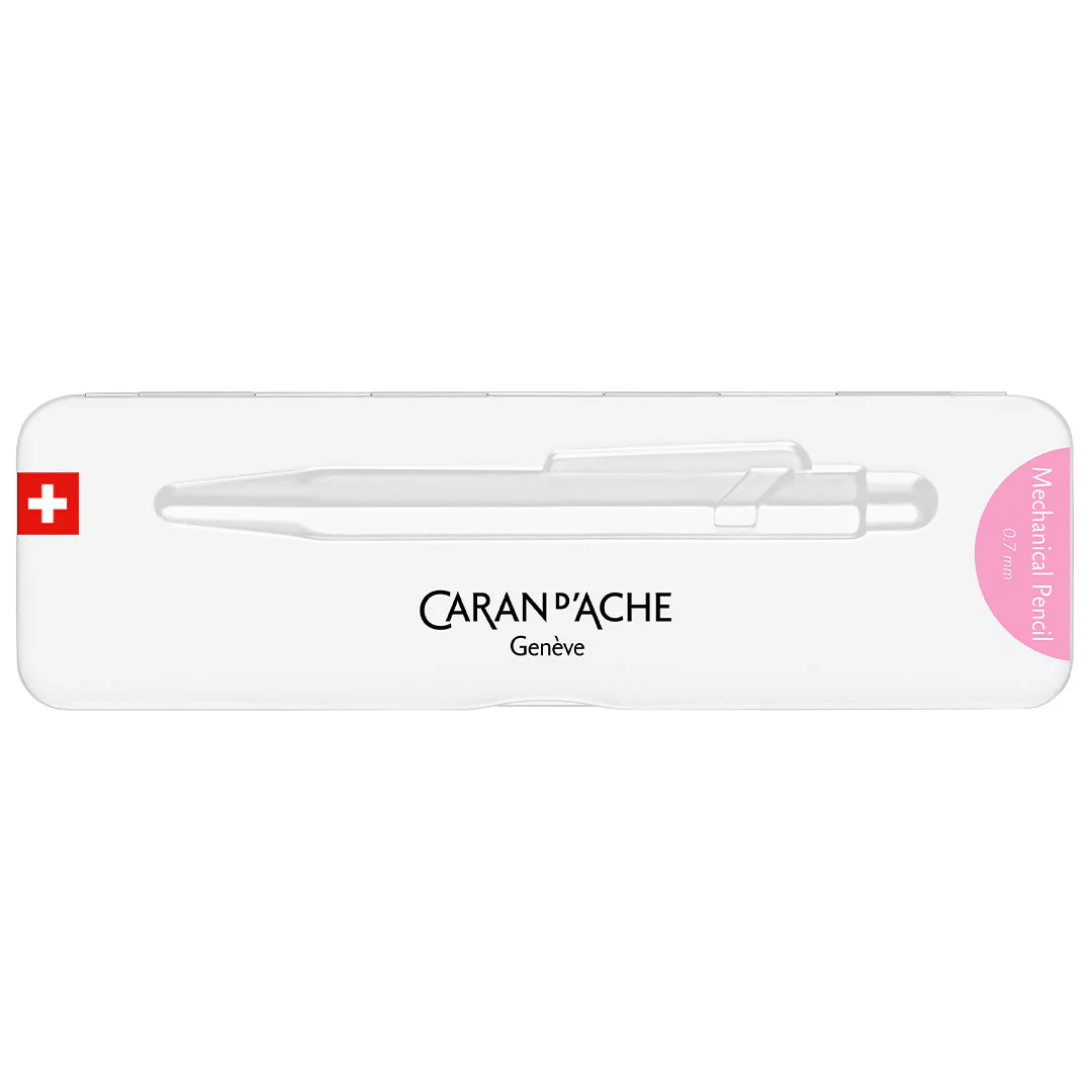 Caran d'Ache 844 Colormat-X Mechanical Pencil in Slimpack Pink - Image 3