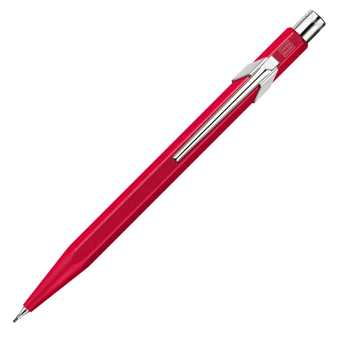 Caran d'Ache 844 Colormat-X Mechanical Pencil in Slimpack Red - Image 2
