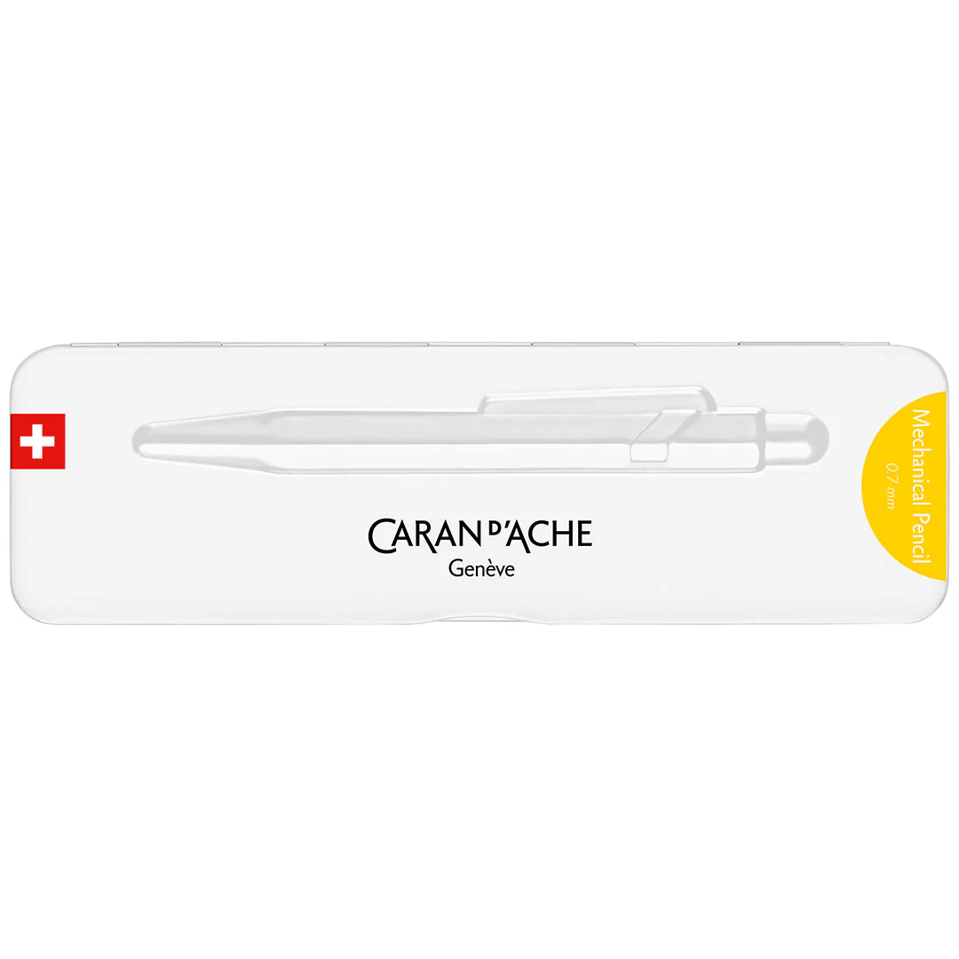 Caran d'Ache 844 Colormat-X Mechanical Pencil in Slimpack Yellow - Image 3