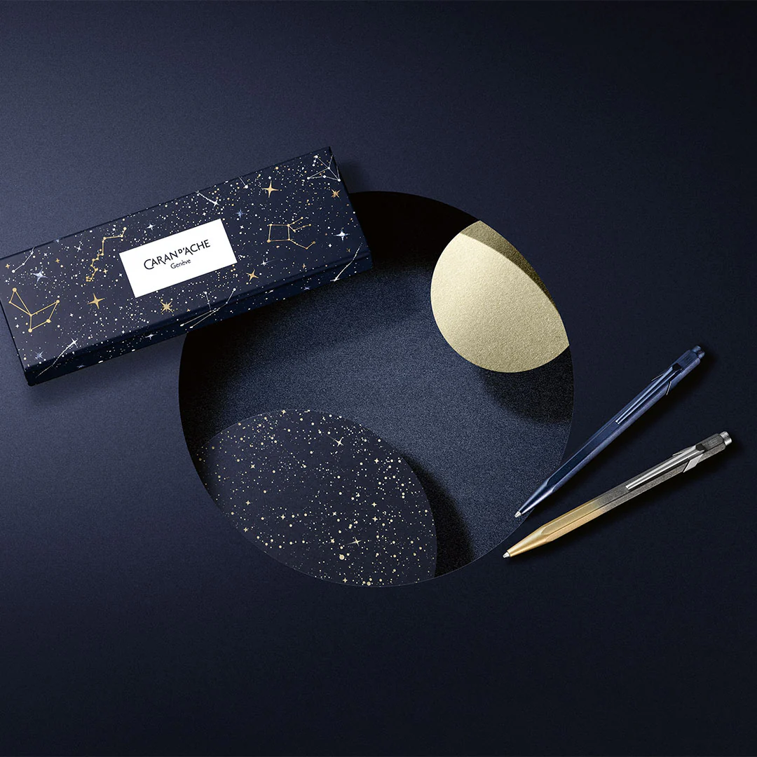 Caran d'Ache 849 Ballpoint Pen Cosmic Gold - Image 5