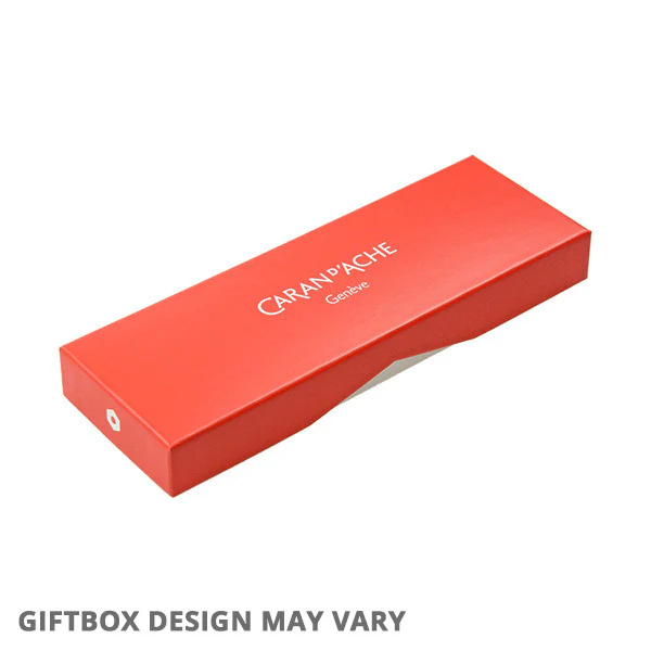 Caran d'Ache 849 Metal Fountain Pen Red - Image 4