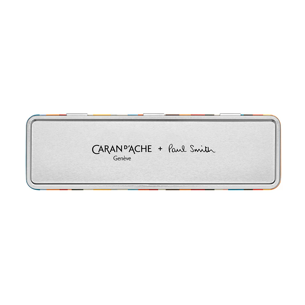 Caran d'Ache 849 Paul Smith ED.5 Ballpoint Pen Silver - Image 4