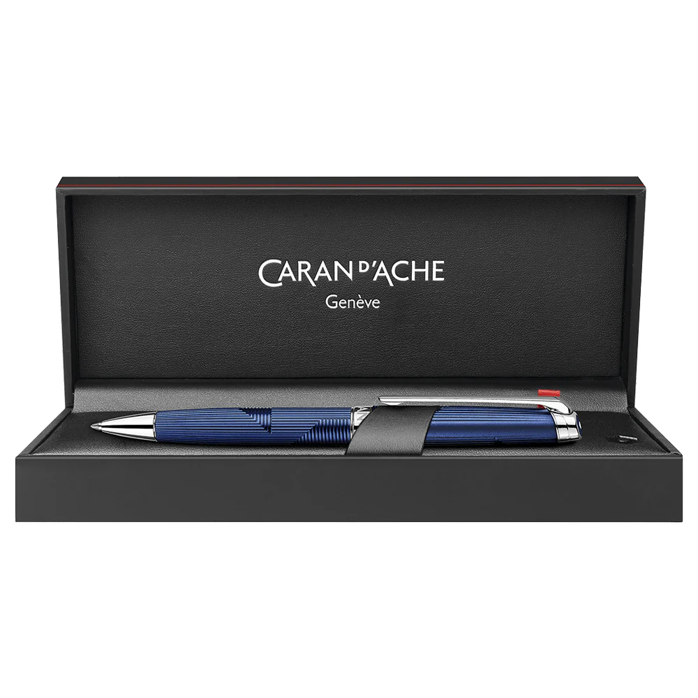 Caran d'Ache Leman Ballpoint Pen Bleu Marin - Image 2