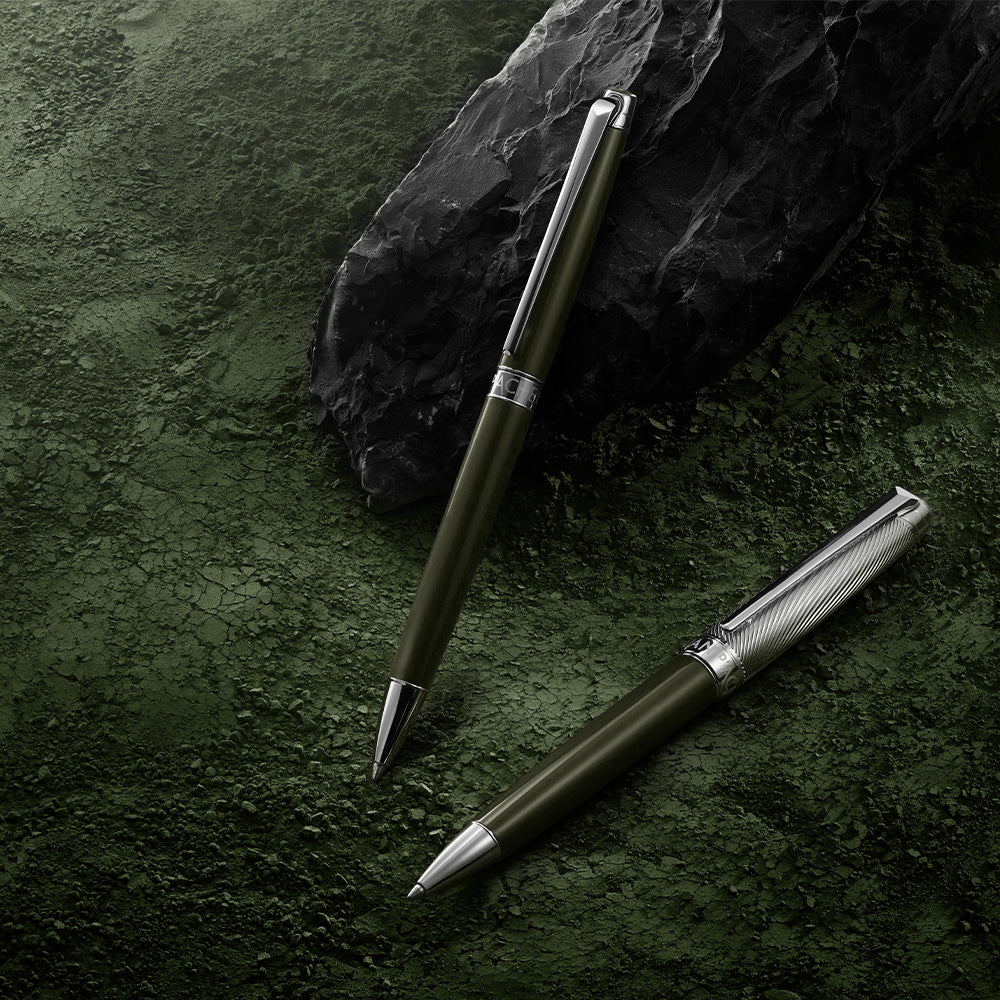 Caran d'Ache Leman Slim Terre d'Ombre Ballpoint Pen - Image 2