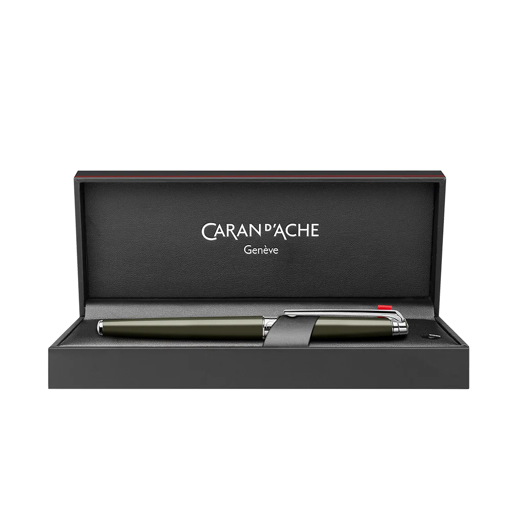 Caran d'Ache Leman Slim Terre d'Ombre Fountain Pen - Image 3