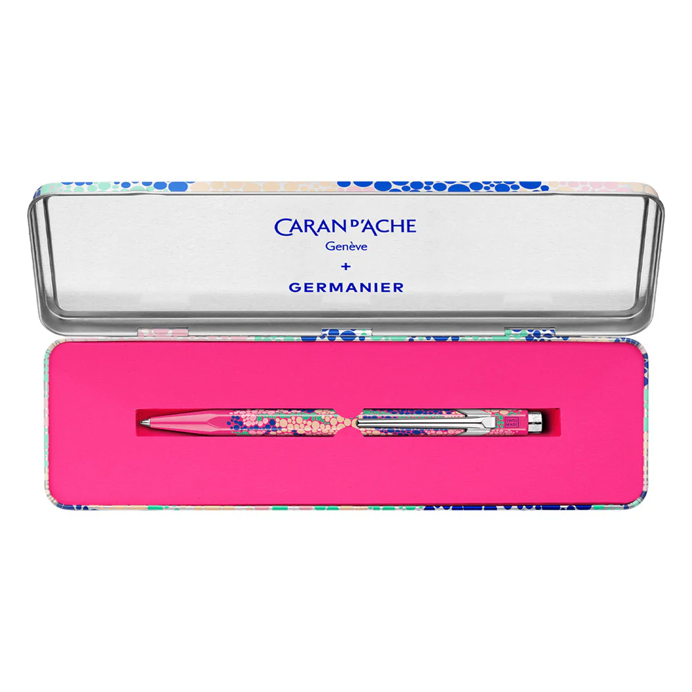 Caran d'Ache Limited Edition Germanier 849 Ballpoint Pen Fluo Pink - Image 4
