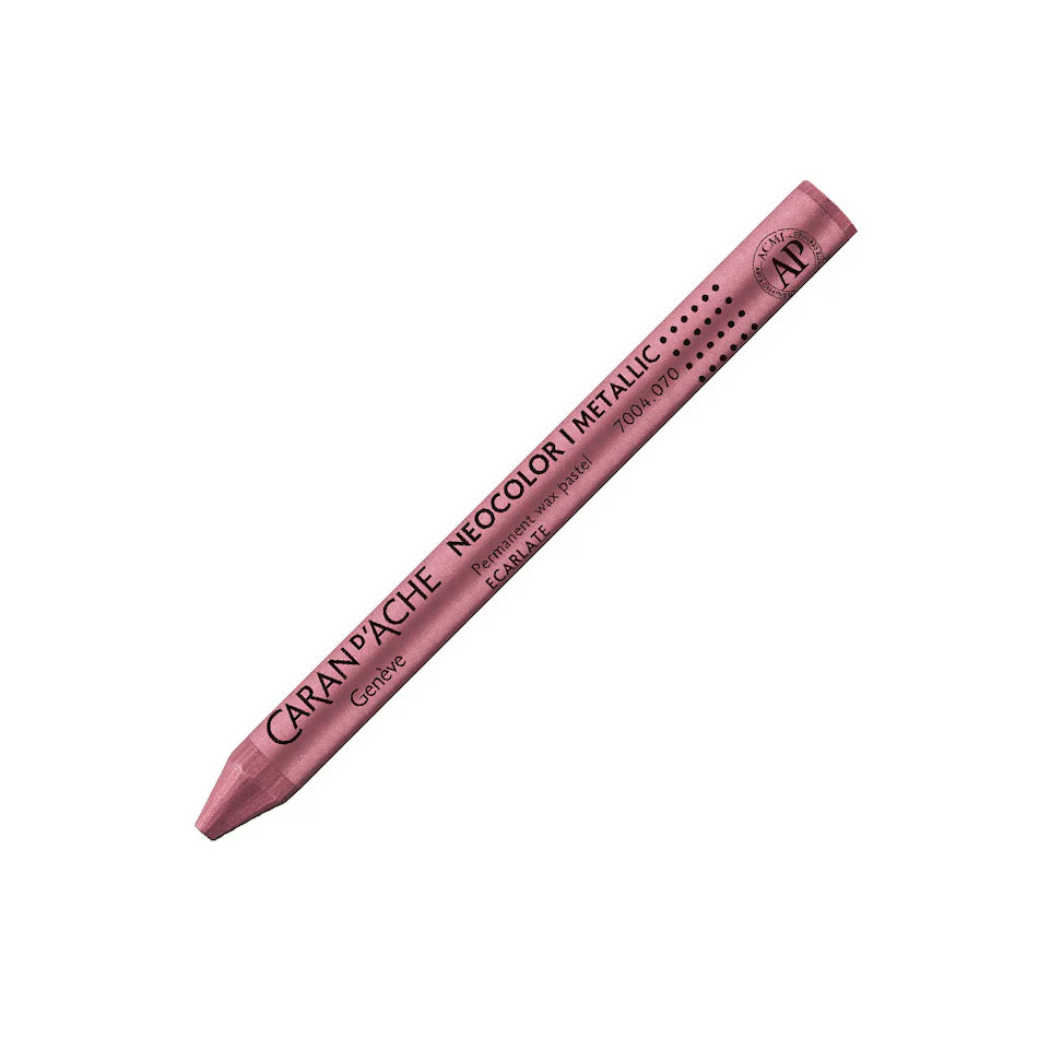 Caran d'Ache Neocolor I 7004 Metallic Wax Pastel - Image 2