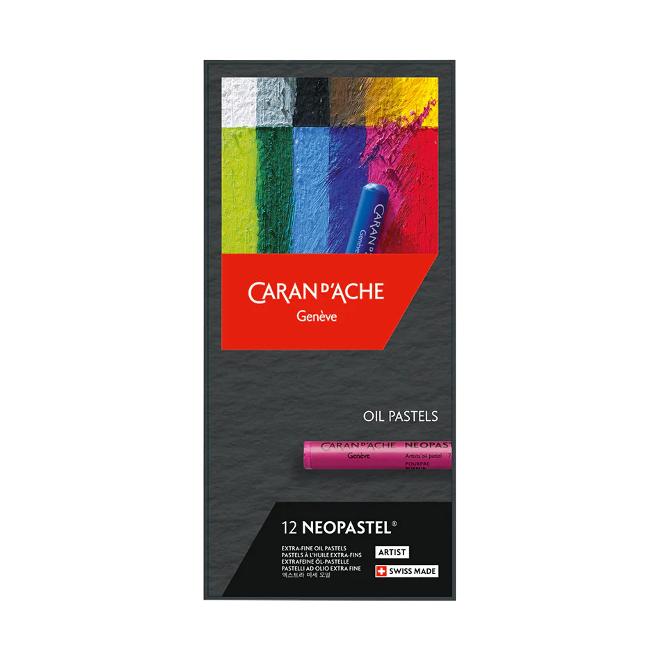 Caran d'Ache Neopastel Oil Pastel Box of 12