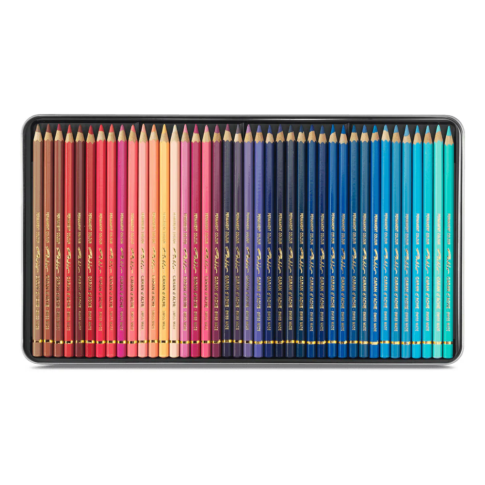 Caran d'Ache Pablo Artists Permanent Colour Pencil Assorted Tin of 120 - Image 7