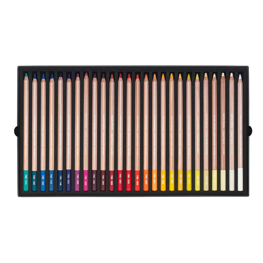 Caran d'Ache Pastel Pencil Assorted Box of 76 - Image 3
