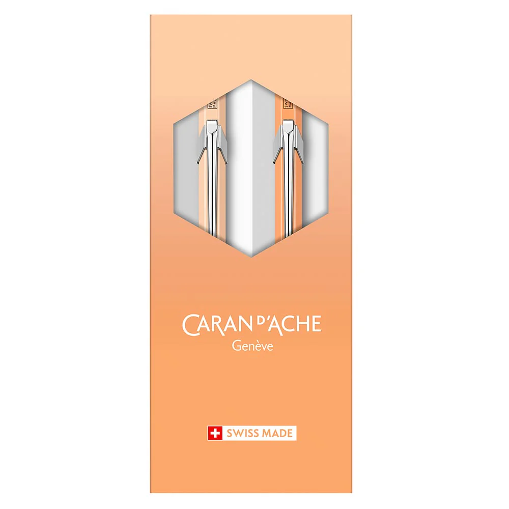 Caran d'Ache Special Edition 849 Ballpoint Pen & 844 Mechanical Pencil 0.5 mm Set Sunset Sky - Image 3