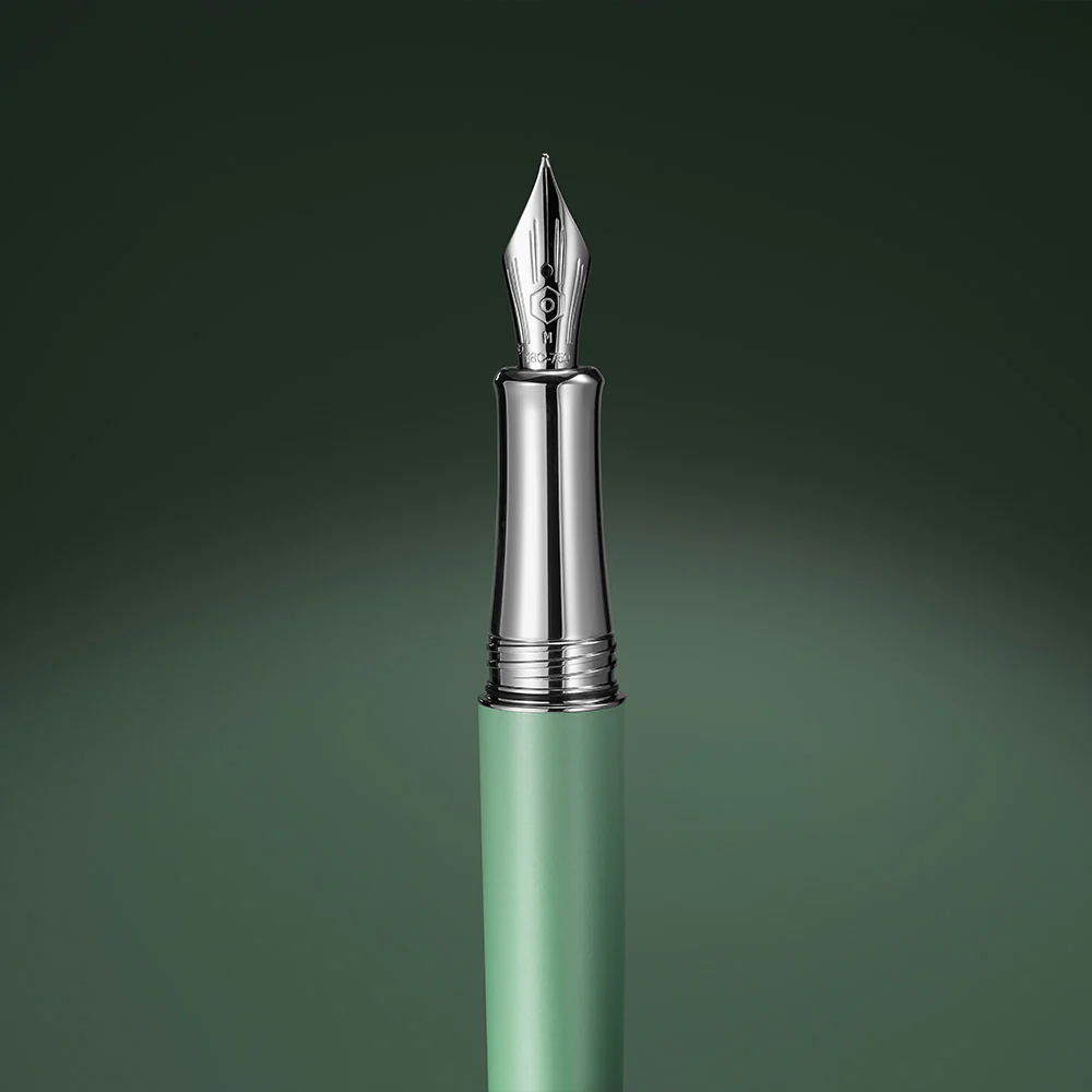 Caran d'Ache Special Edition Leman Fountain Pen Vert de Gris - Image 2