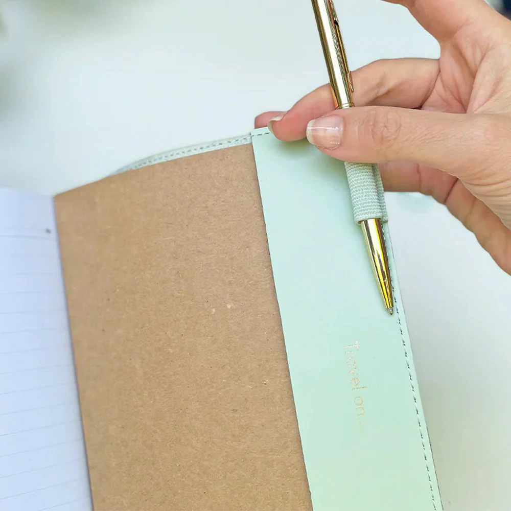 Chasing Threads Stitch Europe Travel Notebook Mint - Image 8