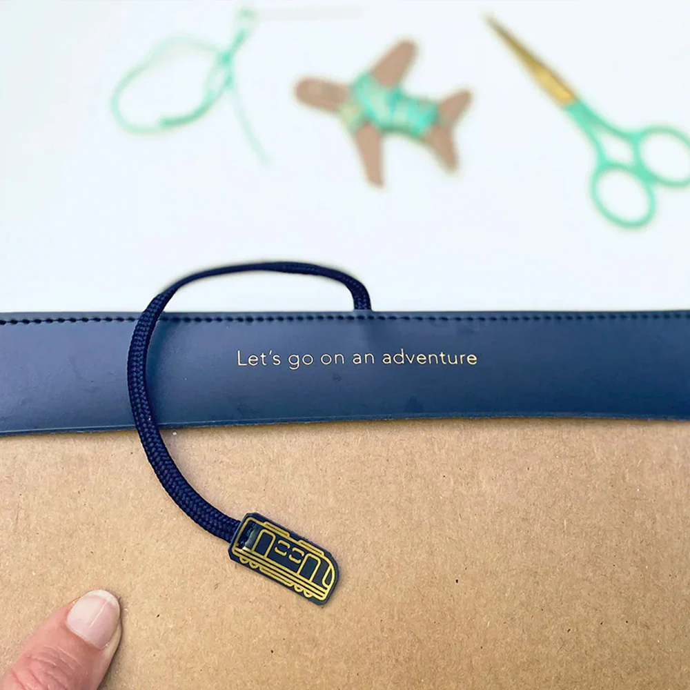 Chasing Threads Stitch Europe Travel Notebook Navy - Image 13
