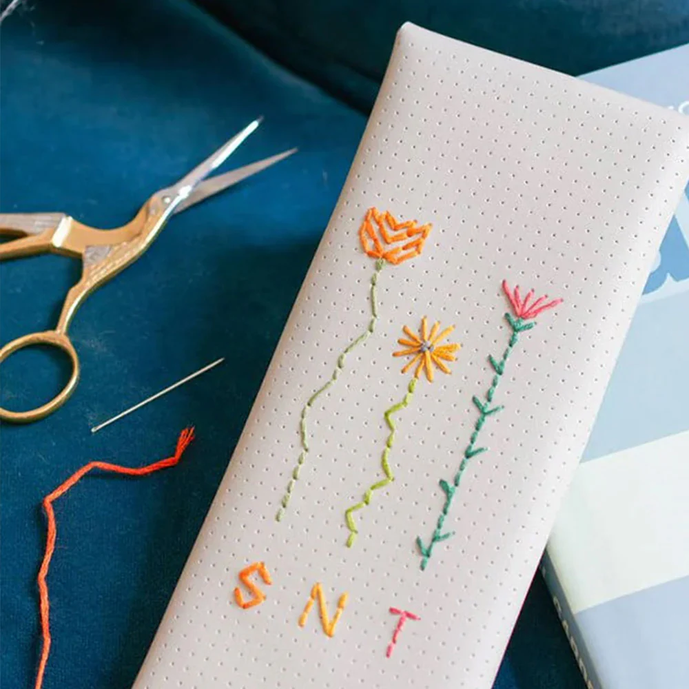 Chasing Threads Stitch Pencil Case Grey - Image 17