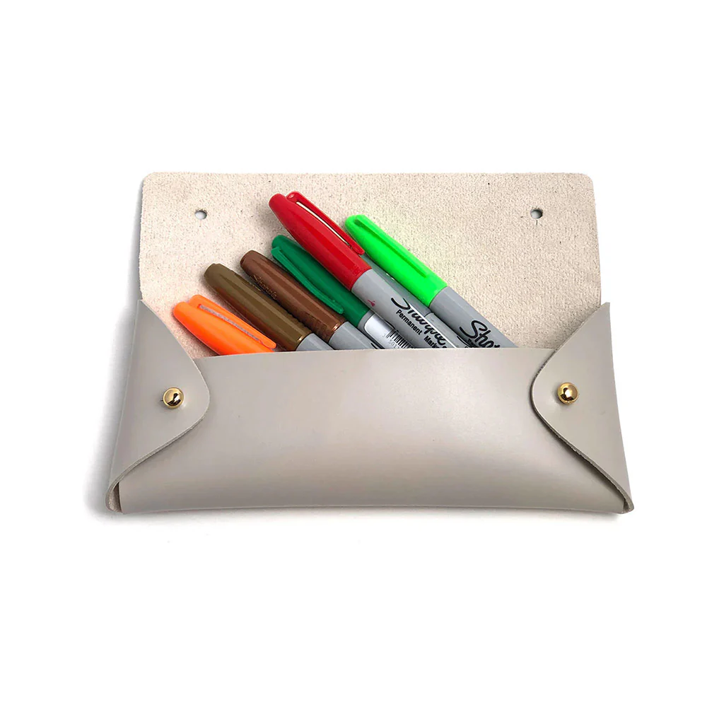 Chasing Threads Stitch Pencil Case Grey - Image 5