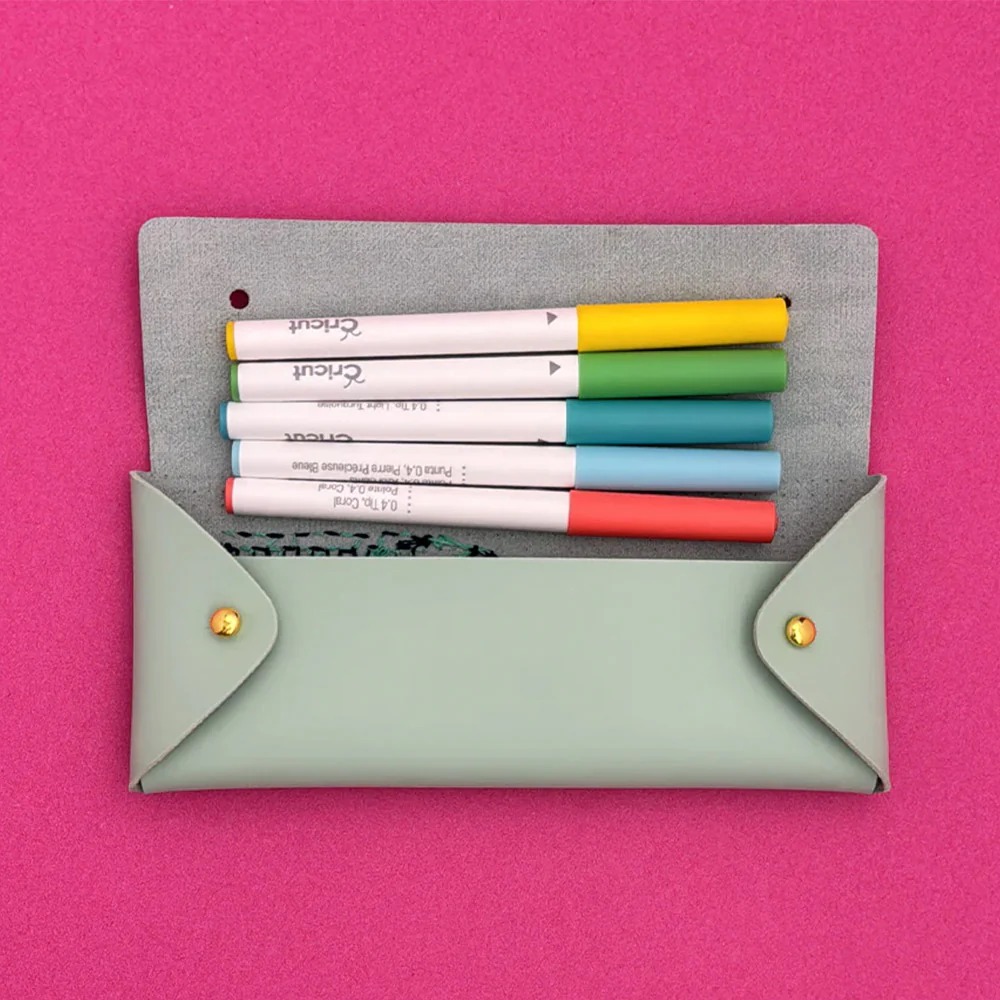 Chasing Threads Stitch Pencil Case Mint - Image 10
