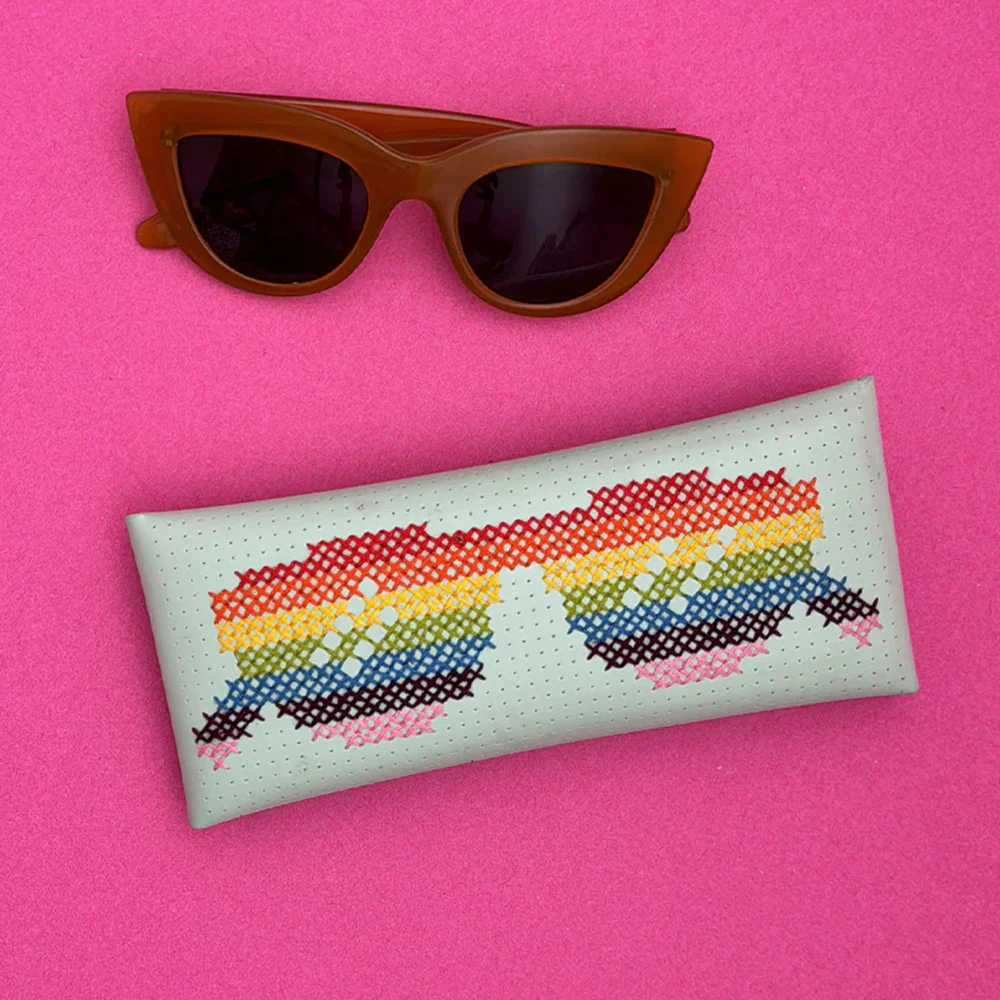 Chasing Threads Stitch Pencil Case Mint - Image 11