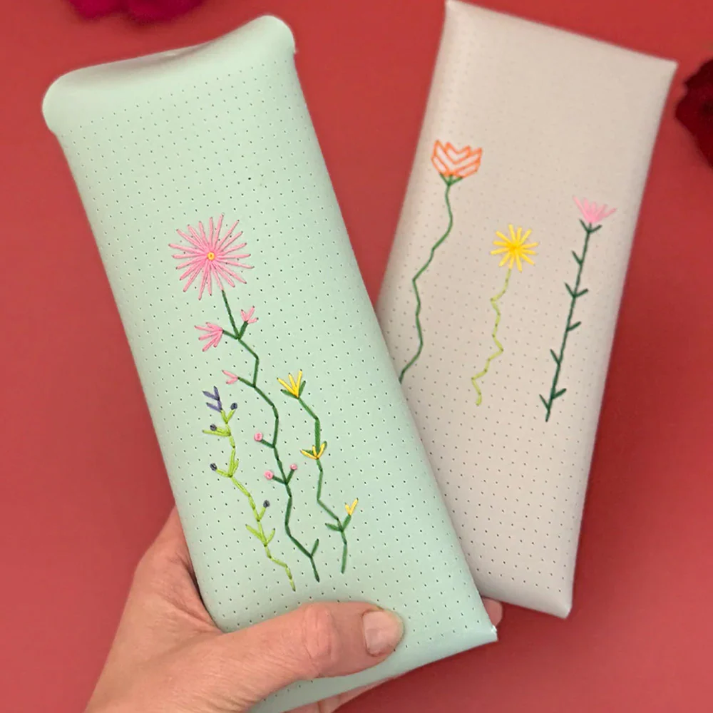 Chasing Threads Stitch Pencil Case Mint - Image 8