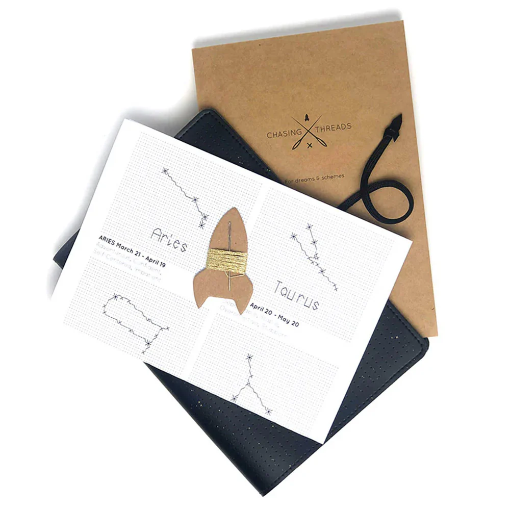 Chasing Threads Stitch Star Sign Notebook - Image 13