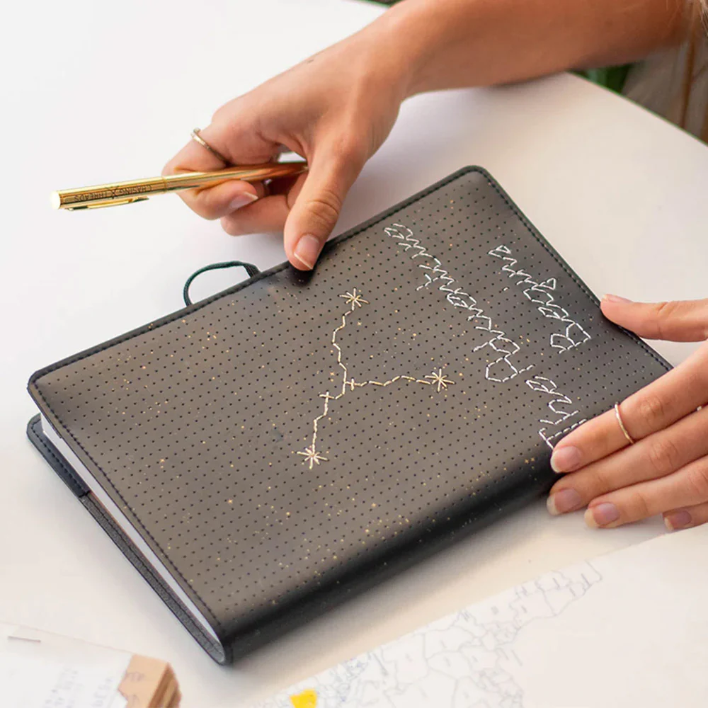 Chasing Threads Stitch Star Sign Notebook - Image 5