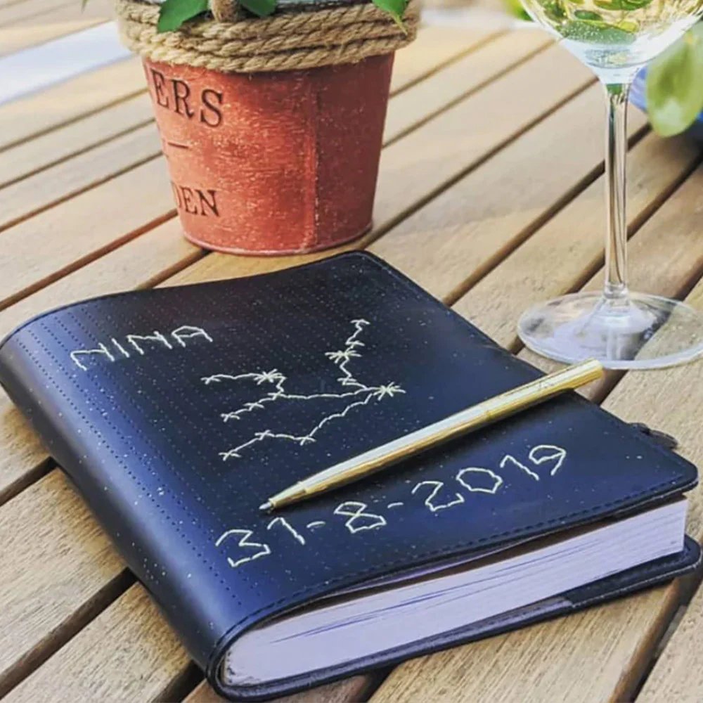 Chasing Threads Stitch Star Sign Notebook - Image 7