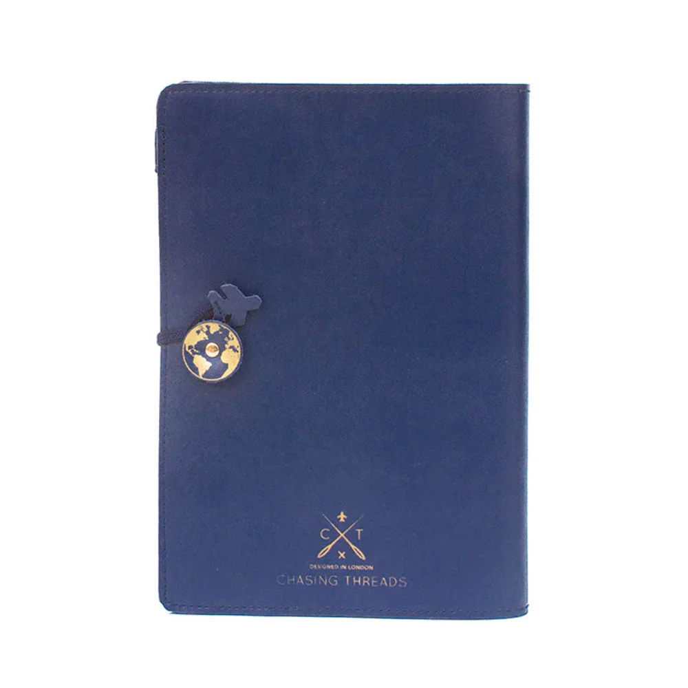 Chasing Threads Stitch World Travel Notebook Navy - Image 18