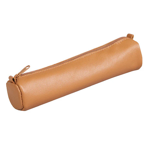 Clairefontaine Age Bag Small Round Leather Pencil Case - Image 3