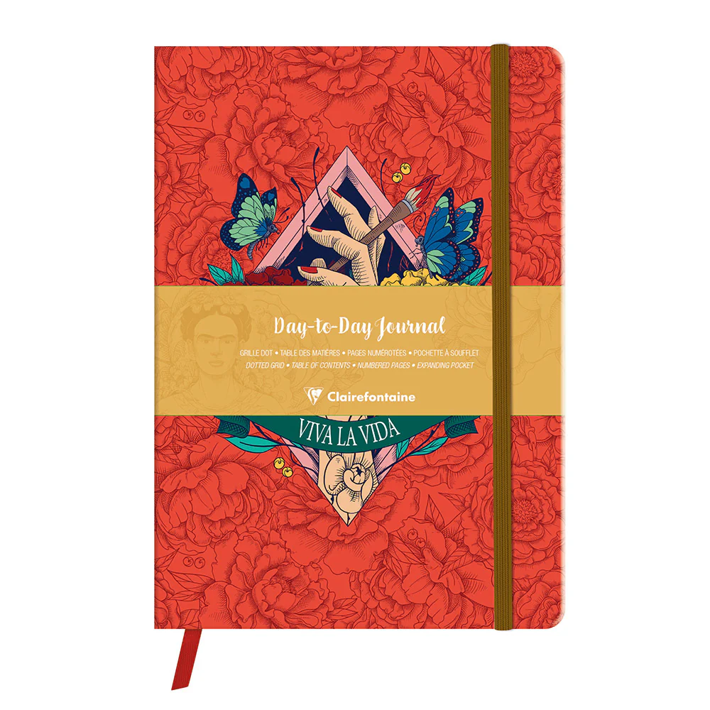 Clairefontaine Frida Kahlo Day to Day Journal Assorted Designs - Image 2