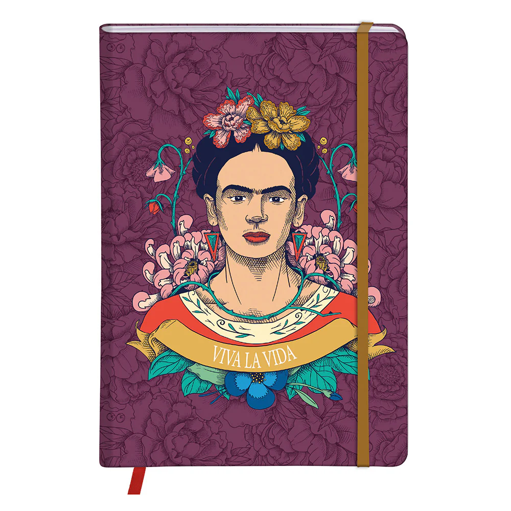 Clairefontaine Frida Kahlo Hardcover Notebook A5 Assorted Designs - Image 2
