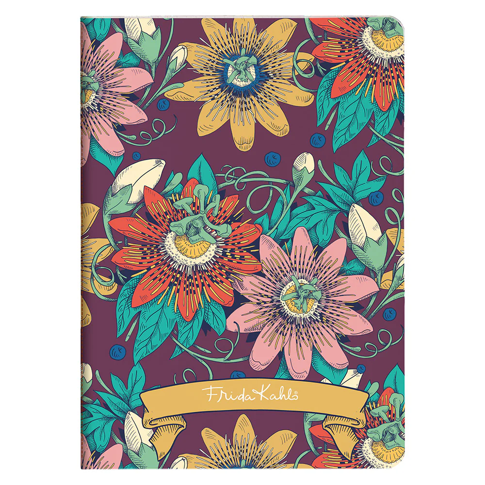 Clairefontaine Frida Kahlo Stapled Notebook A5 Assorted Designs - Image 3