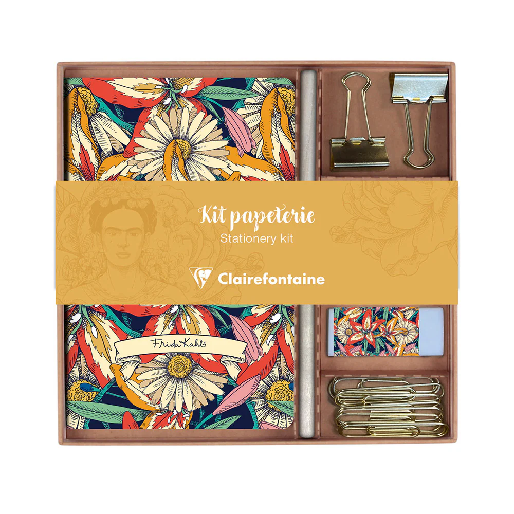 Clairefontaine Frida Kahlo Stationery Kit