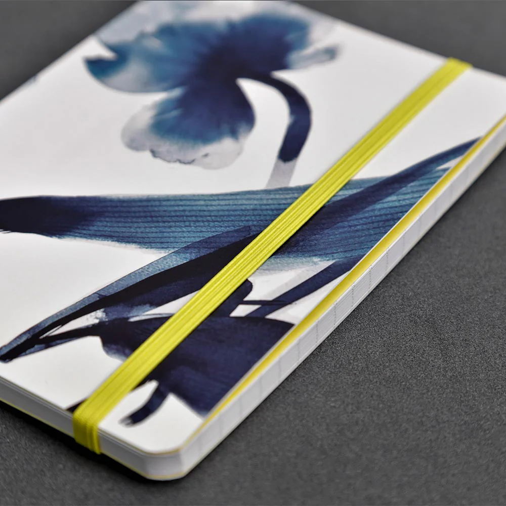 Clairefontaine Inkebana Soft Cover Notebook A6 Bookmark Elastic Closure - Image 3
