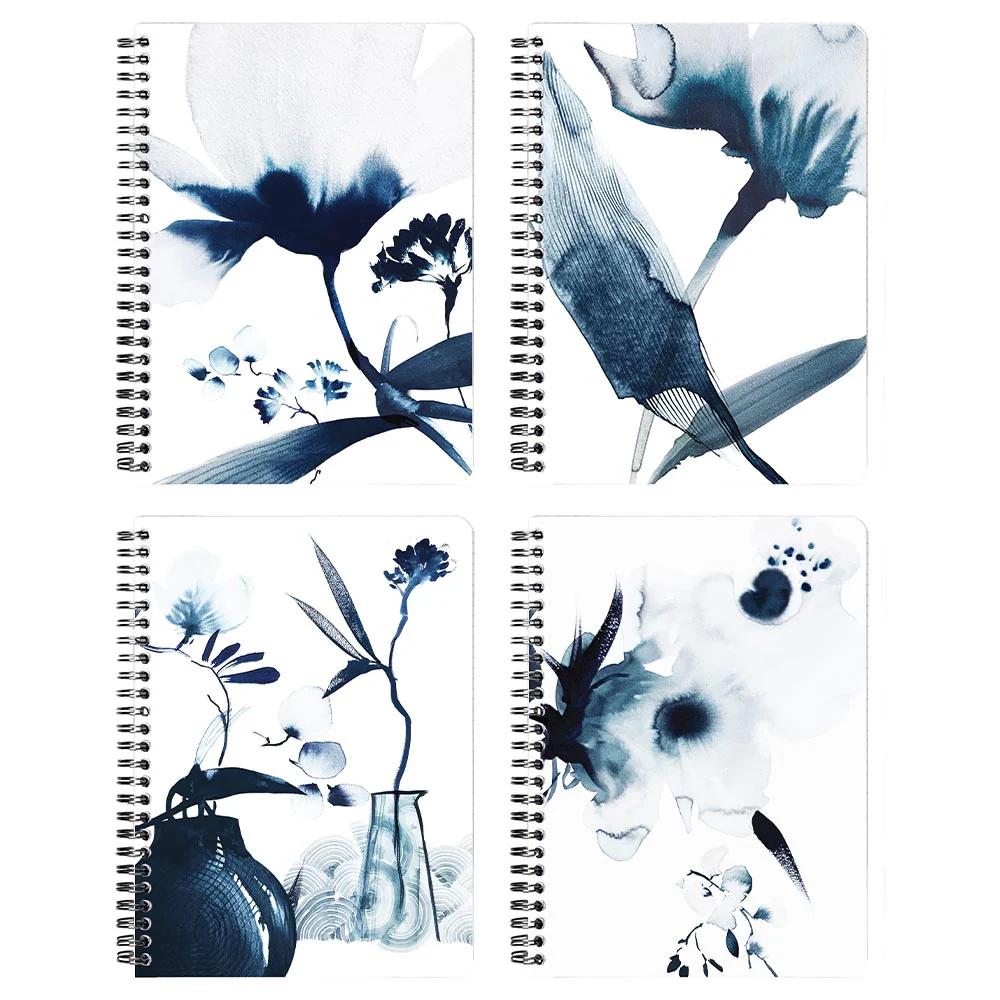 Clairefontaine Inkebana Wirebound Notebook A5 With 6 Pockets - Image 2