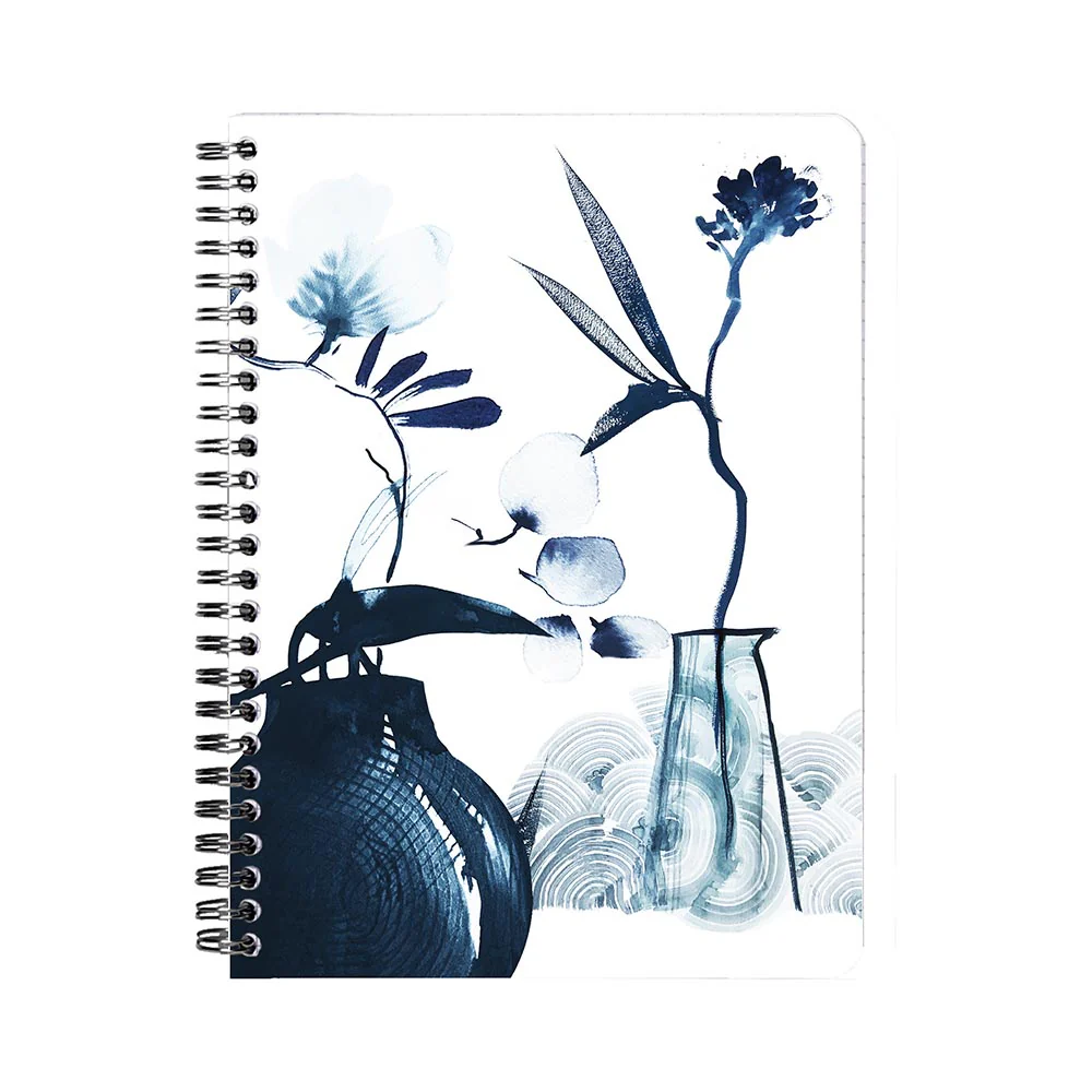 Clairefontaine Inkebana Wirebound Notebook A5 With 6 Pockets - Image 4