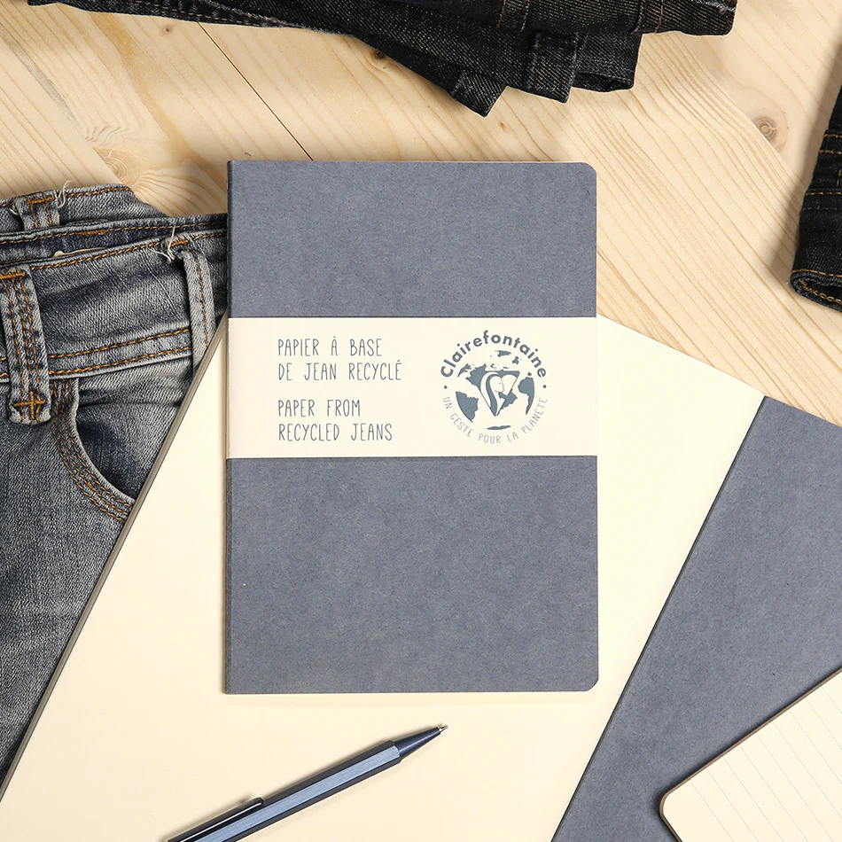 Clairefontaine Jeans Stapled Notebook A6 - Image 2