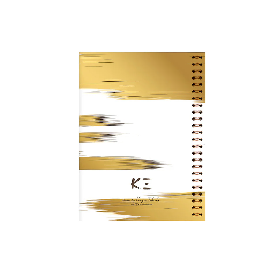 Clairefontaine Kenzo Takada Wirebound Notebook with Pocket A5 Lined - Image 4