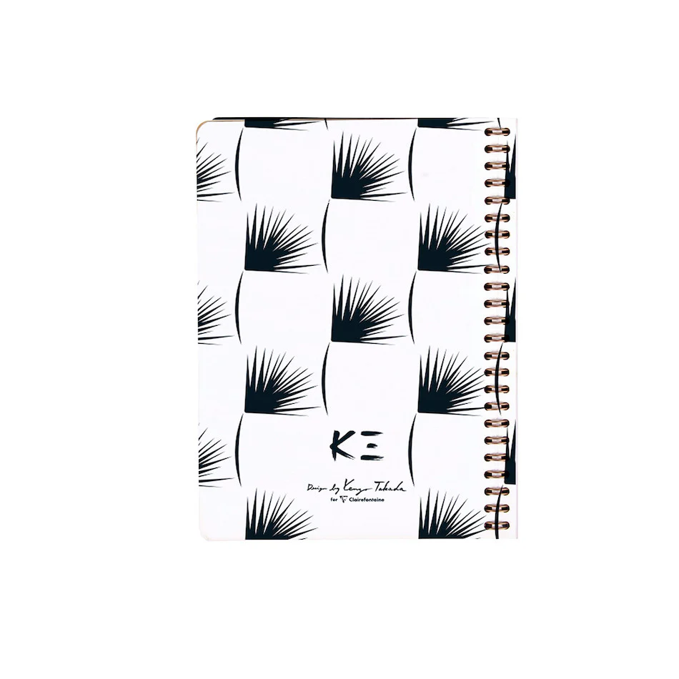 Clairefontaine Kenzo Takada Wirebound Notebook with Pocket A5 Lined - Image 5