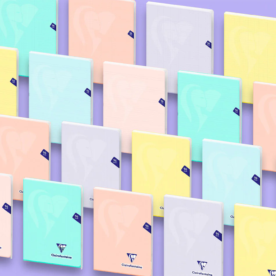 Clairefontaine Mimesys Pastel Notebooks A4 Assorted Set of 10 - Image 2