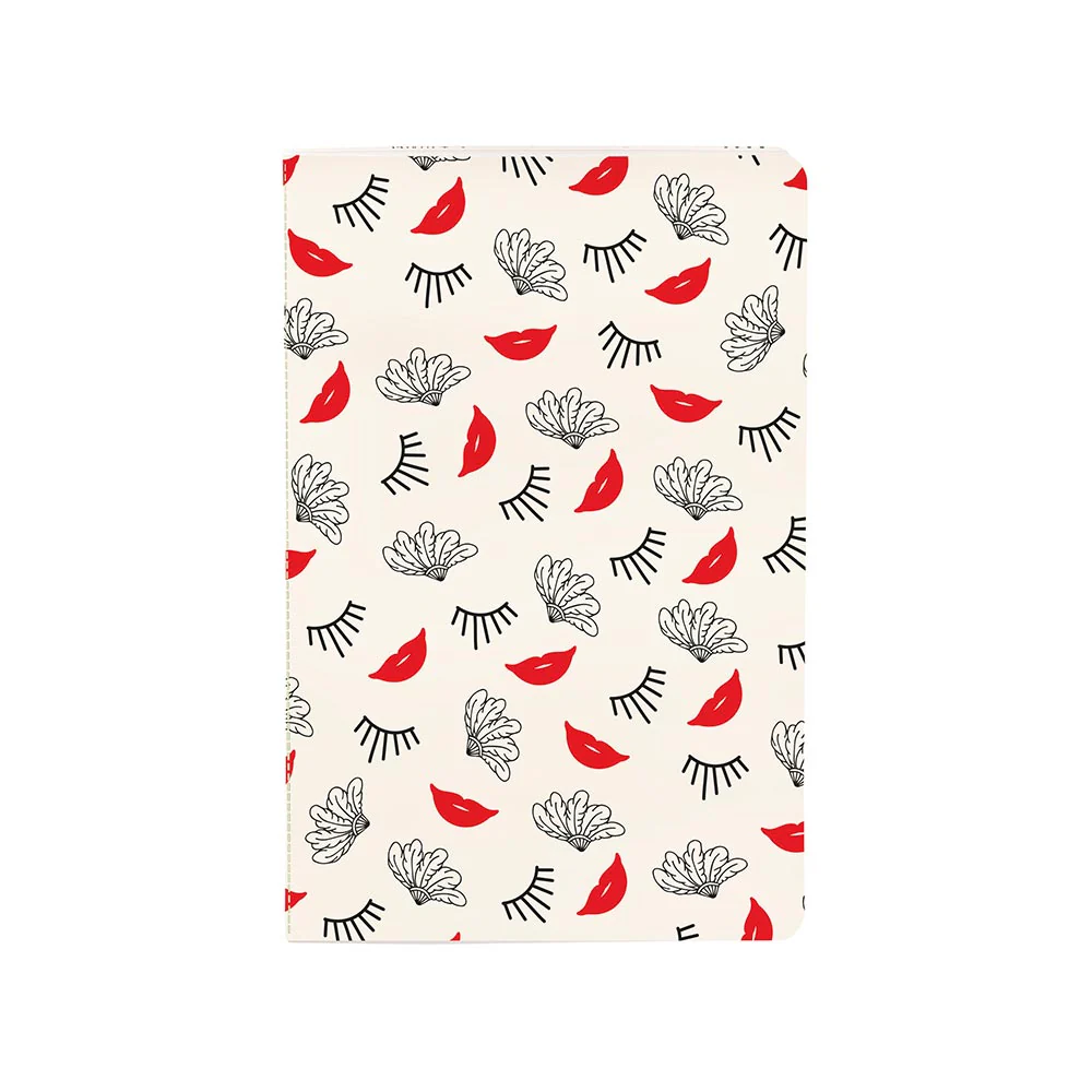 Clairefontaine Moulin Rouge Stapled Notebook Sewn On Spine 11x17cm - Image 3