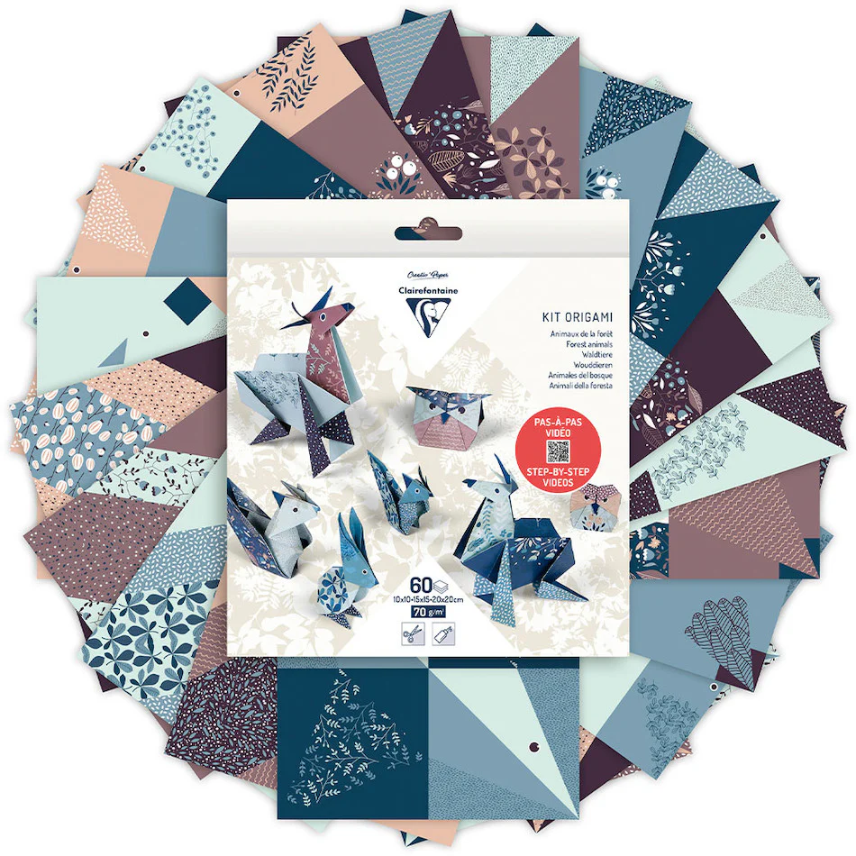 Clairefontaine Origami Set of 60 Sheets 3 Sizes - Image 6